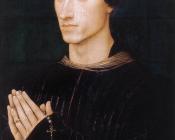 罗吉尔 凡 德 韦登 : Portrait Diptych of Philippe de Croy-right wing